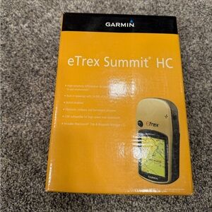 Garmin eTrex Summit HC GPS - Black and Gold NEW